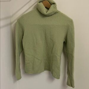 Merona Light Green Turtleneck Sweater